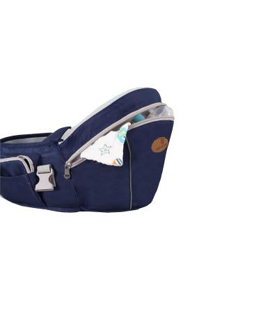 HIP HIP BABY Baby to Toddler Carrier with Comfortable Seat and Ample Storage (Dark Blue) - Buy Online on GoSupps.com