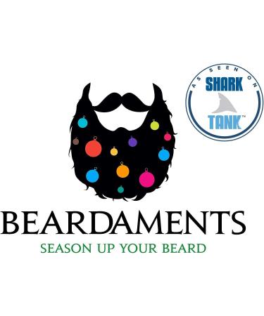 BEARDAMENTS Beard Lights - 16pc Colorful Christmas Beard Ornaments for Men - Buy Online on GoSupps.com