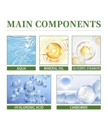 OLLZPJFPK Facial Hyaluronic Acid Cream Deep Hydrating Elastic Skin Facial Skin Moisturizing Firming Cream - Buy Online on GoSupps.com