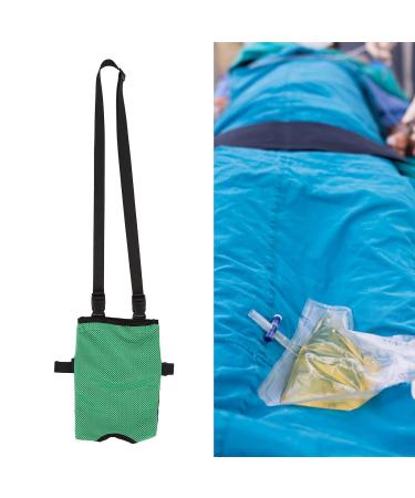 Catheter Bag Cover Holder for Postoperative Care | Hidden Holder with Thigh Belt - Green - Buy Online on GoSupps.com