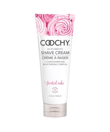 Coochy Extra Smooth Shave Creme FROSTED CAKE Water Based Shave Cream and Moisturizer - Size 8 Oz