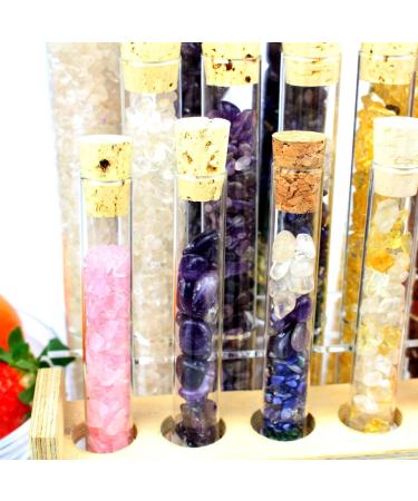 Aqua Lapis Gemstone Stick - Premium Joy Rock Crystal & Amber Water L - 200x20mm | International Shipping Available - Buy Online on GoSupps.com