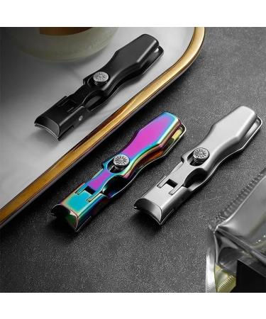 Shirem Nail Clipper Dotmalls Nail Clipper Comfort ClipThick Nail Clipper Ultra Sharp Stainless Steel Nail Clippers (Color : Silver) - Buy Online on GoSupps.com