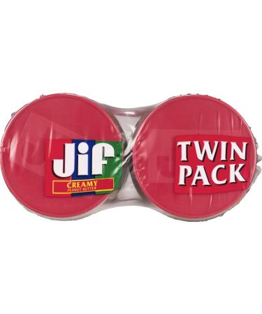 Jif Creamy Peanut Butter 40-Ounce (Pack of 2) - Buy Online on GoSupps.com