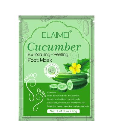 Health Foot Mask Smooth foot skinliving roomadult Corn Removers for Toes (green One Size) One Size Green