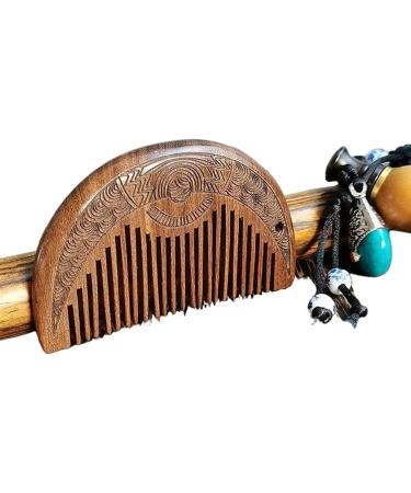Peigne Wooden Comb Super Wide Tooth Wood Combs Comb Hair Styling - Buy Online on GoSupps.com