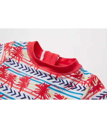 Bonverano Baby Girls Swimsuit UPF 50+ Sun Protection 6-9 Months Red Coco - Buy Online on GoSupps.com