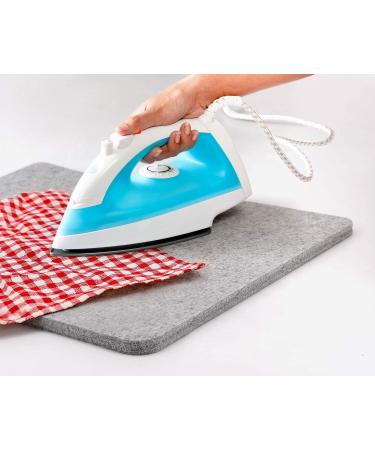 17''x13.5'' Wool Pressing Mat for Quilting  100% Wool from New Zealand  Portable Felted Wool Ironing Mat with a Silicon Iron Rest Pad - Buy Online on GoSupps.com