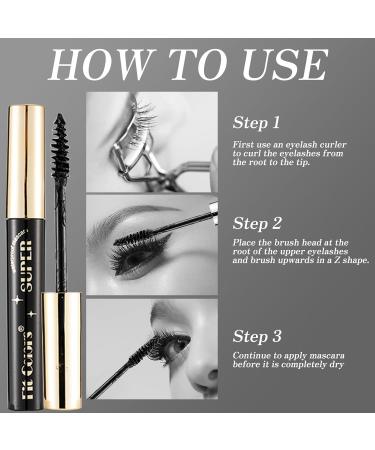 CHSEEO Colored mascara 12 colors mascara for eyelashes green blue purple waterresistant longlasting smudgeproof for voluminous 3D eyelashes makeup 50 to 14 pieces - Buy Online on GoSupps.com