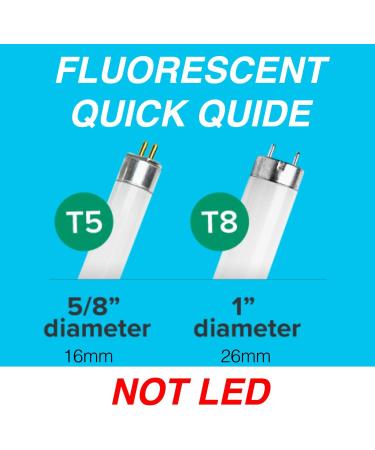 iQuatics Juwel Compatible Aquarium Fluorescent Light Bulb T5 (3 Pack) White 14000k 35w 742mm 30 White 14000k 35w 742mm 30 - Buy Online on GoSupps.com