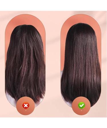 Portrait Mini Dual-Purpose Curling Iron - 2 in 1 USB Hair Curler & Straightener for All Hair Types - Travel Size Ceramic Pink - Buy Online on GoSupps.com