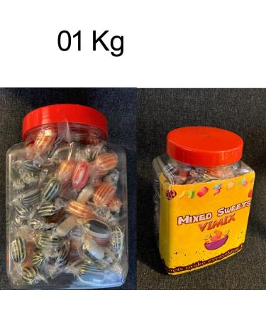Premium Winter Mixture - Assortment of Hard Boiled Sweets Wrapped (1kg) - Buy Online on GoSupps.com
