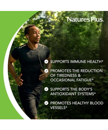 NaturesPlus Vitamin C 1000 mg with Rose Hips - 60 Sustained Release Tablets - Supports Immune Health Energy & Antioxidant Protection - Vegetarian Gluten Free - 60 Servings 1 Count (Pack of 1) - Buy Online on GoSupps.com