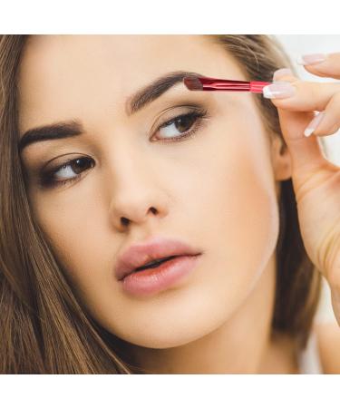 NAUZE 2 Pieces Multi-Function Eyebrow Brush Angled Eyebrow Brush Eye Brow Concealer Contour Brush Square Eyebrow Brush Make-Up Tool - Buy Online on GoSupps.com