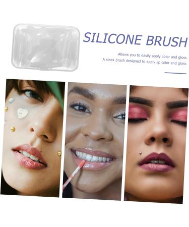 Healeved 1set Lip Brush Cosmetics Accessory Cosmetic Brush Professional Makeup Brush Lip Mask Brush Lipstick Applicator Silicone Brush for Lip Makeup Lipstick Brush Makeup Tool - Buy Online on GoSupps.com