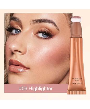 gernie Liquid Highlighter Wand Pen Applicator for Stic Highlighter Stick for Shimmer Hose Wand Highlighters Luminizers - Buy Online on GoSupps.com