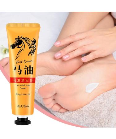  G n rique Horse Oil Foot Cream No Drying Hand Cream Healthy Smooth Feet Balm for Dry Skin Interactive and Natural Cracked Heel Hand Care Product 30g See Picture for More Details - Buy Online on GoSupps.com