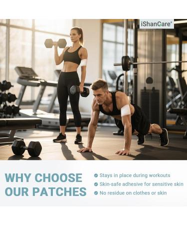 ishancare Lidocaine 4% + Menthol 1% Patches 7 Count Fast Acting Maximum Strength Back Neck Shoulders Knees Elbows Pain Relief - Temporary Nerve & Joint Pain Solution 7 Count(Pack of 1) - Buy Online on GoSupps.com