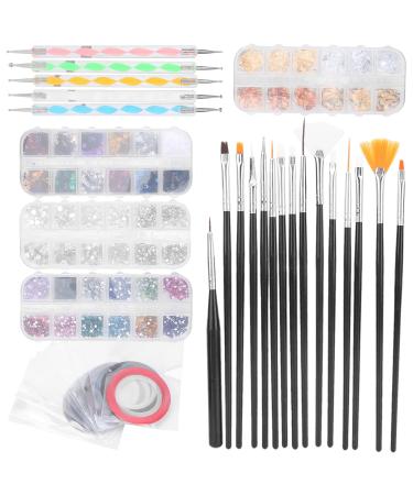 Nail Dotting Pen Nail Art Tool Shiny Exquisite for Household Nail Salon