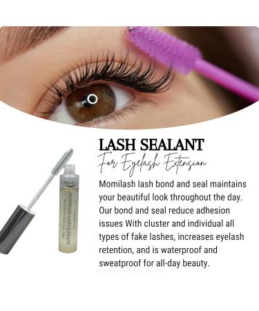 Buy Long-Lasting Eyelash Extension Sealant | 10ml Clear Seal for Cluster & DIY Lashes 14-Day Protection - Buy Online on GoSupps.com