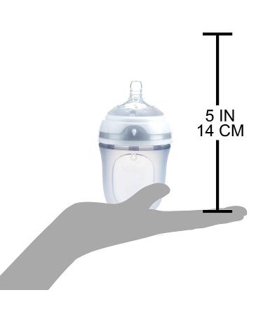 Nuby Comfort Soft Squeezable Silicone Bottle 5 Oz - Hygienic and Easy to Clean - Buy Online on GoSupps.com