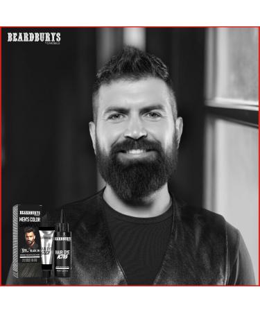  BY CAROBELS BEARDBURYS Beardburys Color Shampoo for Beard and Hair 50g Black - Buy Online on GoSupps.com