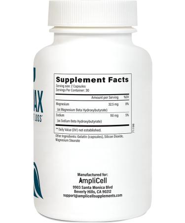 Keto Max Supplement 60Ct - Boost Energy & Metabolism with Keto BHB Exogenous Ketones - Manage Cravings - Utilize Fat for Fuel with Ketosis - Keto Burn Pills for Men & Women - Buy Online on GoSupps.com