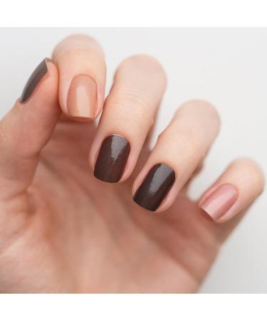 Avoa Beauty Nail Film - Stoned Gradient Stone Colors | Long-Lasting Self-Adhesive Nail Wraps - Pink Brown Beige Multi-Colored Design - Buy Online on GoSupps.com