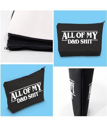 D&D Dice Pouch - All-in-One Dungeons & Dragons Accessory Bag | Black DD Dice Bag for International Shipping - Buy Online on GoSupps.com