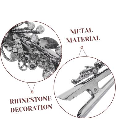 minkissy Hair Accessories Clips Women Hair Clip Hair Clip for Girl Clip for Hair Decorative Hair Clip Rhinestone Hair Clip Duckbilled Hair Clip for Women Cute Hair Clip Metal Decorate Miss - Buy Online on GoSupps.com