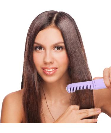 FOMIYES Portable USB Heated Hair Straightener Comb - Cordless Travel Brush for Effortless Styling - Buy Online on GoSupps.com