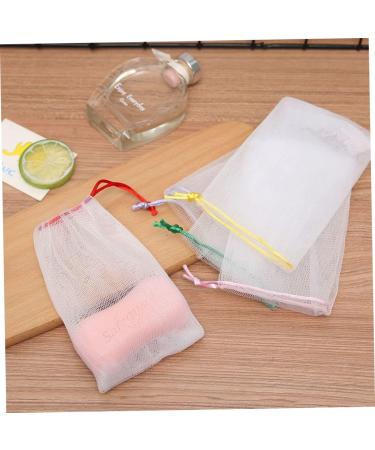 Cleansing Foaming Nets 20pcs Native Face Wash Soap Saver Pouch Soap Mesh Holder Bubble Net Handmade Soap Bath Soap Cleasing Milk Grid Natural Soap Mesh Bag Soap Mesh Pouch - Buy Online on GoSupps.com