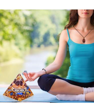 Vuuuuv Horoscope Orgon Pyramid - Aquarius Medicinal Crystal Gift Set | Zodiac Stones for Astrology Reiki & Meditation - Buy Online on GoSupps.com