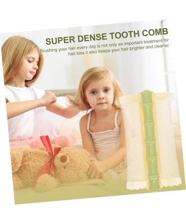 Didiseaon Lot De 10 Peignes Anti-lentes Double Face Dents Fines Pour Cheveux Et Cuir Chevelu Statiques Pour Adultes Et B b s - Buy Online on GoSupps.com