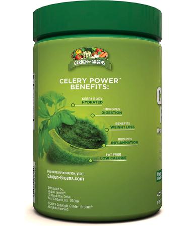 Garden Greens Celery Power 11.3oz - Supports Healthy Digestion | No Flavor - Buy Online on GoSupps.com