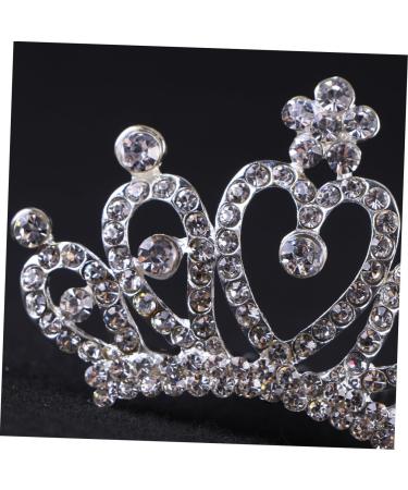 FRCOLOR Hair Comb Headgear Eye-catching Headpiece Cosplay Accessories Rhinestone Headpiece Diamond Headgear Rhinestone Headgear Tiara Child Small Crown - Buy Online on GoSupps.com