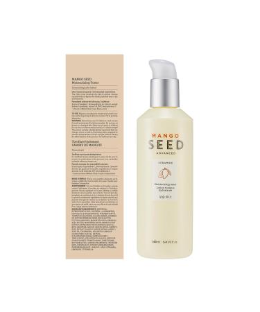 The Face Shop Mango Seed Moisturizing Toner - Intense Hydrating & Nourishing Toner for Dry Skin | Long-Lasting Moisturization | 5.4 Fl Oz - Buy Online on GoSupps.com