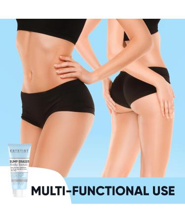 Estetist KP Bump Eraser Body Scrub | Keratosis Pilaris & Ingrown Hair Treatment | 10% AHA Glycolic Acid Exfoliant for All Skin Types - Buy Online on GoSupps.com