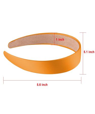Buy SIQUK 12-Piece Satin Hair Ties - 3cm Wide Forehead Straps for Women & Girls | Lively Colors for DIY Hair Styling | International Shipping Available - Buy Online on GoSupps.com