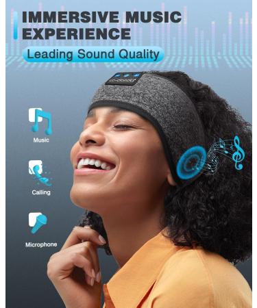 LC-dolida Bluetooth Headband - Wireless Sleep Headphones for Travel Yoga Sports & Relaxation - Buy Online on GoSupps.com