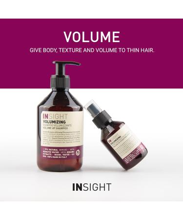Buy Insight Clean Beauty Volume Up Shampoo - Softer Hair Organic Ginseng Extract Vegan 13.5 fl oz - International Shipping Available - Buy Online on GoSupps.com