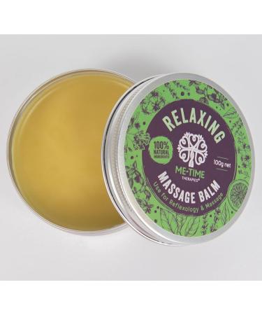 Me Time Relaxing Massage & Reflexology Balm - Lavender Bergamot & Geranium (100g) - Buy Online on GoSupps.com