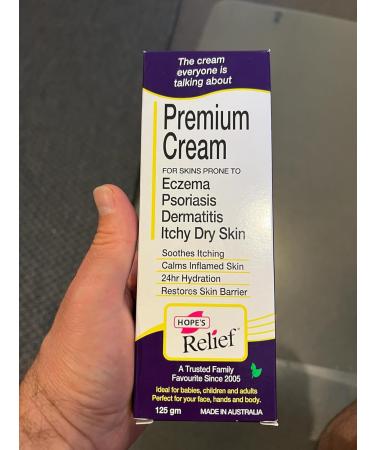 Hope's Relief Premium Itchy Dry Skin Cream 125g | Soothing Relief for Dry Skin Shop Internationally - Buy Online on GoSupps.com