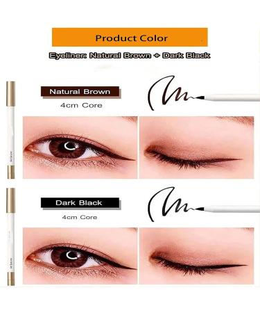 Heykomi Non-Smudging Waterproof and Long-Lasting Eyeliner Pencil Quick Drying Long Lasting Waterproof and Sweat Proof Eyeliner Heykomi Makeup Waterproof Eye Liner Pencils (1*Black) - Buy Online on GoSupps.com
