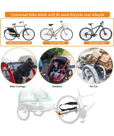 Universal Bicycle Trailer Coupling - FAVEGO Spare Parts & Adapter for Kids Trailers - Buy Online on GoSupps.com