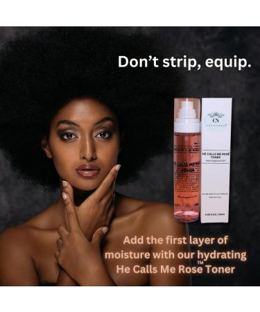 He Calls Me Rose Toner - All-Natural Hydrating Facial Toner for Glow & Balance | International Shipping Available - Buy Online on GoSupps.com