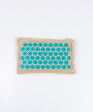 Acupressure Set - Mat & Pillow for Wellness | Turquoise Relaxation for Back Neck & Feet - Buy Online on GoSupps.com