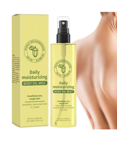 G n rique Body Oil Moisturizer Mist 100 ml Hydrating Spray Fast Absorbing Nourishing Formula Lightweight Non Greasy Barrier Booster for Dry Sensitive Skin Skin Nourishment