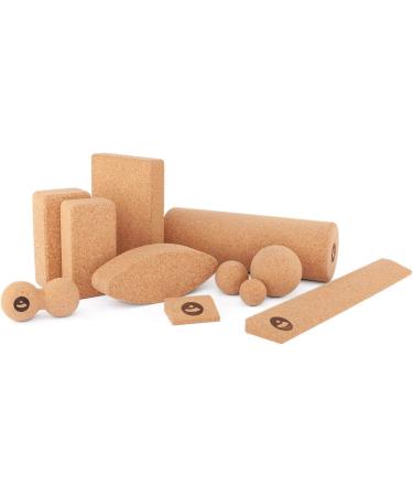 Premium Cork Peanut Massage Ball for Deep Tissue Relief | International Shipping Available - Buy Online on GoSupps.com