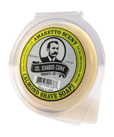 Col. Conk Almond Shaving Soap 3.75 Ounce Large